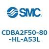 CDBA2F50-80-HL-A53L 標準形エアシリンダ(角形カバー)CBA2シリーズ(CDBA2F50-8～) SMC 12360546