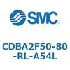 CDBA2F50-80-RL-A54L 標準形エアシリンダ(角形カバー)CBA2シリーズ(CDBA2F50-8～) SMC 12360607