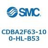 CDBA2F63-100-HL-B53 標準形エアシリンダ(角形カバー)CBA2シリーズ(CDBA2F63-1～) SMC 12360765
