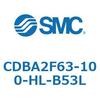CDBA2F63-100-HL-B53L 標準形エアシリンダ(角形カバー)CBA2シリーズ(CDBA2F63-1～) SMC 12360774