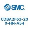 CDBA2F63-200-HN-A54 標準形エアシリンダ(角形カバー)CBA2シリーズ(CDBA2F63-2～) SMC 12363172