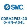 CDBA2F63-200-HN-A54L 標準形エアシリンダ(角形カバー)CBA2シリーズ(CDBA2F63-2～) SMC 12363181