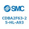 CDBA2F63-25-HL-A93 標準形エアシリンダ(角形カバー)CBA2シリーズ(CDBA2F63-2～) SMC 12363897