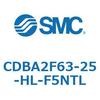 CDBA2F63-25-HL-F5NTL 標準形エアシリンダ(角形カバー)CBA2シリーズ(CDBA2F63-2～) SMC 12363906