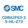 CDBA2F63-25-HL-Z73 標準形エアシリンダ(角形カバー)CBA2シリーズ(CDBA2F63-2～) SMC 12363915
