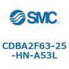 CDBA2F63-25-HN-A53L 標準形エアシリンダ(角形カバー)CBA2シリーズ(CDBA2F63-2～) SMC 12363933