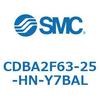 CDBA2F63-25-HN-Y7BAL 標準形エアシリンダ(角形カバー)CBA2シリーズ(CDBA2F63-2～) SMC 12363994