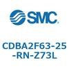CDBA2F63-25-RN-Z73L 標準形エアシリンダ(角形カバー)CBA2シリーズ(CDBA2F63-2～) SMC 12364021