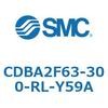CDBA2F63-300-RL-Y59A �W���`�G�A�V�����_(�p�`�J�o�[)CBA2�V���[�Y(CDBA2F63-3�`) SMC 12365297