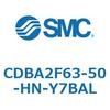 CDBA2F63-50-HN-Y7BAL 標準形エアシリンダ(角形カバー)CBA2シリーズ(CDBA2F63-5～) SMC 12367381