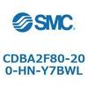 CDBA2F80-200-HN-Y7BWL 標準形エアシリンダ(角形カバー)CBA2シリーズ(CDBA2F80-2～) SMC 12371432