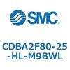 CDBA2F80-25-HL-M9BWL 標準形エアシリンダ(角形カバー)CBA2シリーズ(CDBA2F80-2～) SMC 12371712