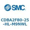 CDBA2F80-25-HL-M9NWL 標準形エアシリンダ(角形カバー)CBA2シリーズ(CDBA2F80-2～) SMC 12371721