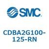CDBA2G100-125-RN 標準形エアシリンダ(角形カバー)CBA2シリーズ(CDBA2G100-～) SMC 12376463