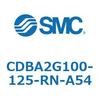 CDBA2G100-125-RN-A54 標準形エアシリンダ(角形カバー)CBA2シリーズ(CDBA2G100-～) SMC 12376472