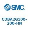 CDBA2G100-200-HN 標準形エアシリンダ(角形カバー)CBA2シリーズ(CDBA2G100-～) SMC 12376664