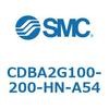 CDBA2G100-200-HN-A54 標準形エアシリンダ(角形カバー)CBA2シリーズ(CDBA2G100-～) SMC 12376673
