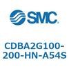 CDBA2G100-200-HN-A54S 標準形エアシリンダ(角形カバー)CBA2シリーズ(CDBA2G100-～) SMC 12376682