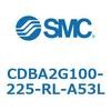 CDBA2G100-225-RL-A53L 標準形エアシリンダ(角形カバー)CBA2シリーズ(CDBA2G100-～) SMC 12376786