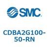 CDBA2G100-50-RN 標準形エアシリンダ(角形カバー)CBA2シリーズ(CDBA2G100-～) SMC 12377504