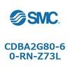CDBA2G80-60-RN-Z73L �W���`�G�A�V�����_(�p�`�J�o�[)CBA2�V���[�Y(CDBA2G80-�`) SMC 12384005