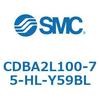 CDBA2L100-75-HL-Y59BL �W���`�G�A�V�����_(�p�`�J�o�[)CBA2�V���[�Y(CDBA2L100-�`) SMC 12385335