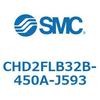 CHD2FLB32B-450A-J593 JIS規格準拠油圧シリンダ/複動:片ロッド(7MPa) (CHD2FLB32B-~) SMC 13065613
