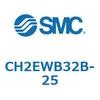 CH2EWB32B-25 JIS�K�i���������V�����_/�����F�Ѓ��b�h(3.5MPa)  (CH2EW�`) SMC 13140005