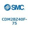 CDM2BZ40F-75 エアシリンダ(オートスイッチ付) (CDM2BZ40F-75~) SMC 14757303
