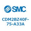 CDM2BZ40F-75-A33A エアシリンダ(オートスイッチ付) (CDM2BZ40F-75~) SMC 14757312