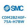 CDM2BZ40F-75A-H7BW エアシリンダ(オートスイッチ付) (CDM2BZ40F-75~) SMC 14757626