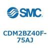 CDM2BZ40F-75AJ エアシリンダ(オートスイッチ付) (CDM2BZ40F-75~) SMC 14757687