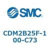 CDM2B25F-100-C73 エアシリンダ(オートスイッチ付) (CDM2B25F-10~) SMC 14847996