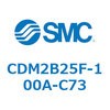 CDM2B25F-100A-C73 エアシリンダ(オートスイッチ付) (CDM2B25F-10~) SMC 14848163