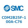 CDM2B25F-100A-C76 エアシリンダ(オートスイッチ付) (CDM2B25F-10~) SMC 14848197