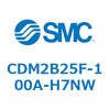 CDM2B25F-100A-H7NW エアシリンダ(オートスイッチ付) (CDM2B25F-10~) SMC 14848276