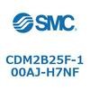CDM2B25F-100AJ-H7NF エアシリンダ(オートスイッチ付) (CDM2B25F-10~) SMC 14848416