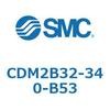 CDM2B32-340-B53 エアシリンダ(オートスイッチ付) (CDM2B32-34~) SMC 14883967