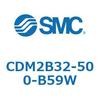 CDM2B32-500-B59W エアシリンダ(オートスイッチ付) (CDM2B32-500~) SMC 14893137