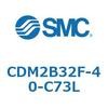 CDM2B32F-40-C73L エアシリンダ(オートスイッチ付) (CDM2B32F-4~) SMC 14910707