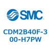 CDM2B40F-300-H7PW エアシリンダ(オートスイッチ付) (CDM2B40F-3~) SMC 14952917