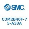 CDM2B40F-75-A33A エアシリンダ(オートスイッチ付) (CDM2B40F-7~) SMC 14955297