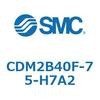 CDM2B40F-75-H7A2 エアシリンダ(オートスイッチ付) (CDM2B40F-7~) SMC 14955403