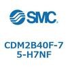 CDM2B40F-75-H7NF エアシリンダ(オートスイッチ付) (CDM2B40F-7~) SMC 14955446
