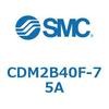 CDM2B40F-75A エアシリンダ(オートスイッチ付) (CDM2B40F-7~) SMC 14955482