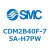 CDM2B40F-75A-H7PW エアシリンダ(オートスイッチ付) (CDM2B40F-7~) SMC 14955665