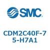 CDM2C40F-75-H7A1 エアシリンダ(オートスイッチ付) (CDM2C40F-7~) SMC 15078743