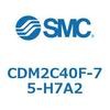 CDM2C40F-75-H7A2 エアシリンダ(オートスイッチ付) (CDM2C40F-7~) SMC 15078752