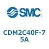CDM2C40F-75A エアシリンダ(オートスイッチ付) (CDM2C40F-7~) SMC 15078847