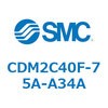 CDM2C40F-75A-A34A エアシリンダ(オートスイッチ付) (CDM2C40F-7~) SMC 15078865